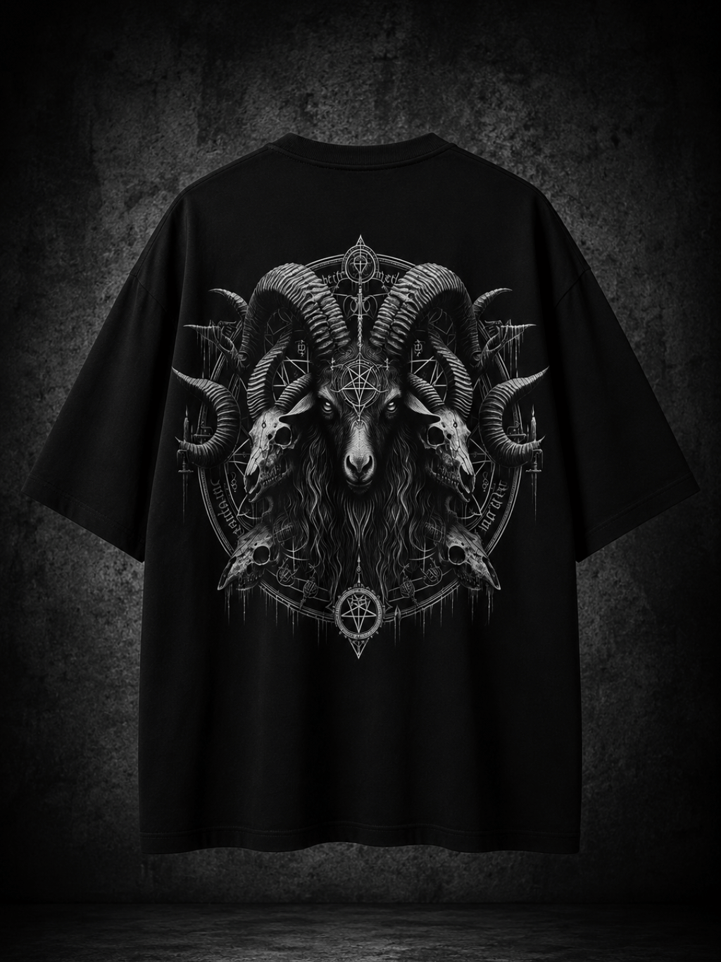 Hellbound Rituals – Premium Oversized Graphic Tee