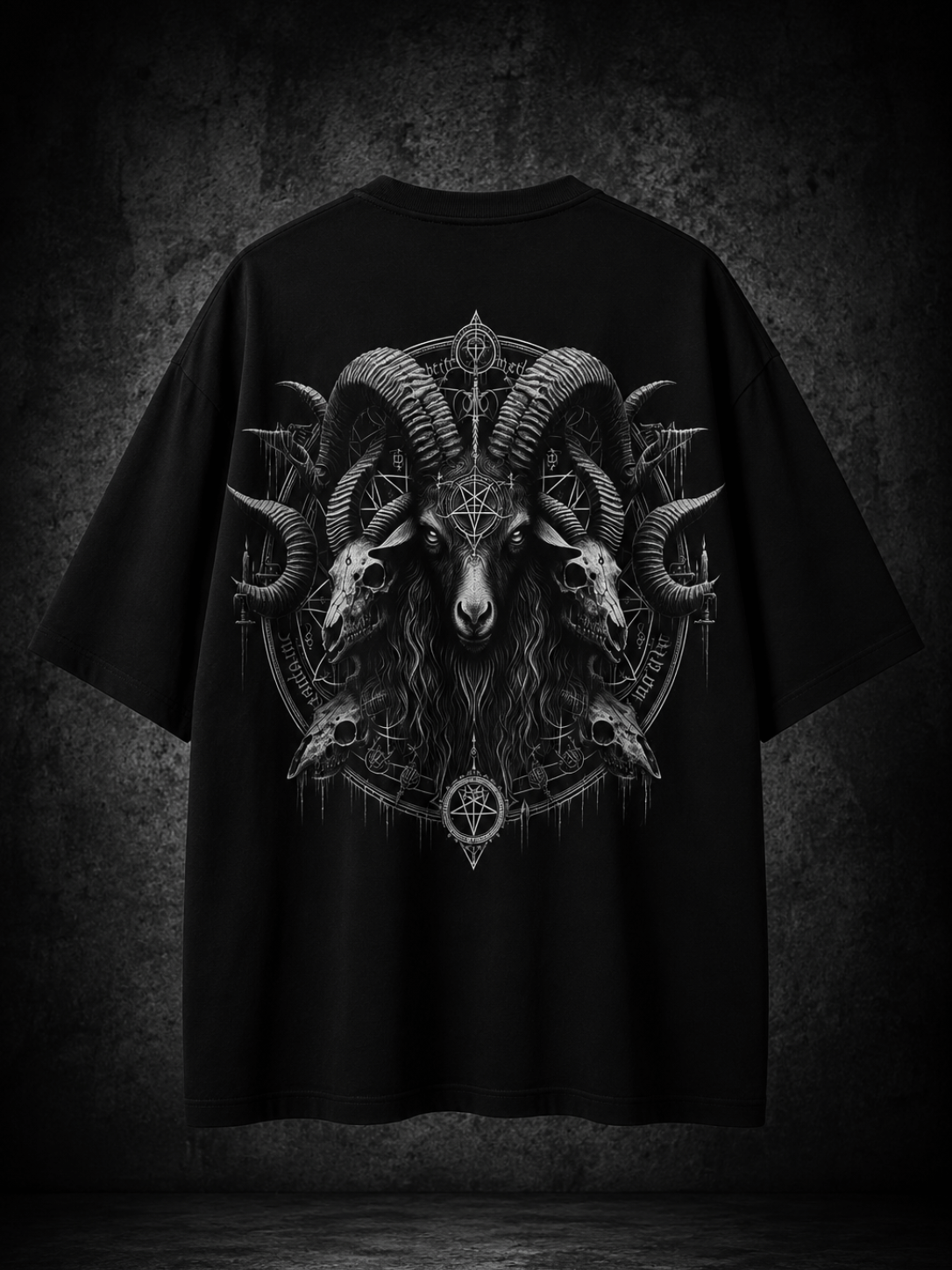Hellbound Rituals – Premium Oversized Graphic Tee